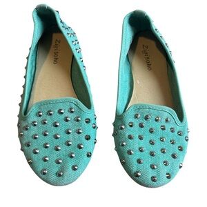 4/$25 Zigisoho Smokey Spiked Flats - 7